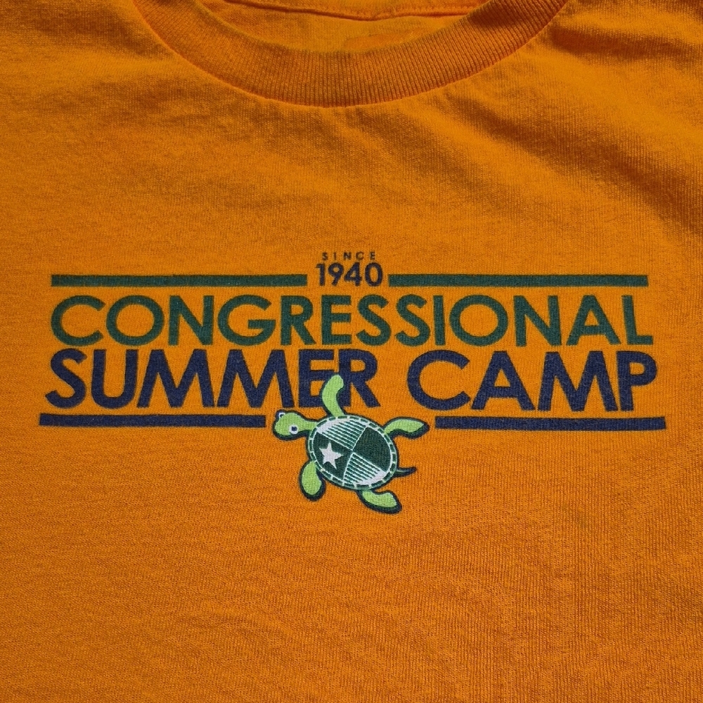 Congo Camp Orange Kids Summer Tee BUNDLE OF 4